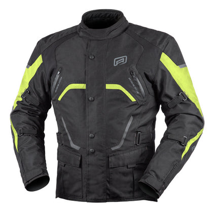 Rjays Voyager 6 Mens Jacket - Black / Hi Viz