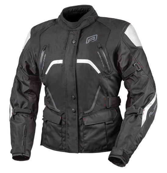 Rjays Voyager 6 Ladies Jacket - Black / White