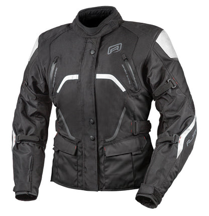 Rjays Voyager 6 Ladies Jacket - Black / White