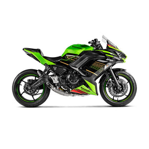 Akrapovic Titanium Full Exhaust System - Kawasaki Ninja 650/Z650 23-