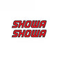 Factory Effex Showa Fork / Swingarm Stickers - Red - Pair