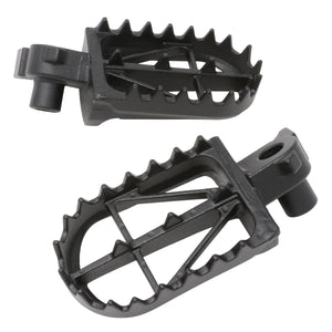 Zeta Wide Chromoly Low Footpegs - Yamaha YZ YZF WR