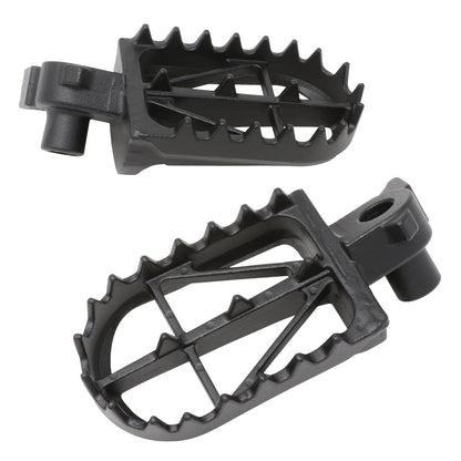 Zeta Wide Chromoly Low Footpegs - Yamaha YZ YZF WR
