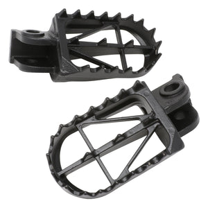 Zeta Wide Chromoly Mid Footpegs - Beta KTM GasGas Husqvarna