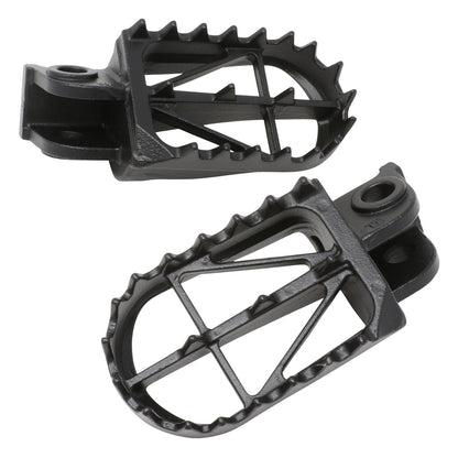 Zeta Wide Chromoly Mid Footpegs - Beta KTM GasGas Husqvarna