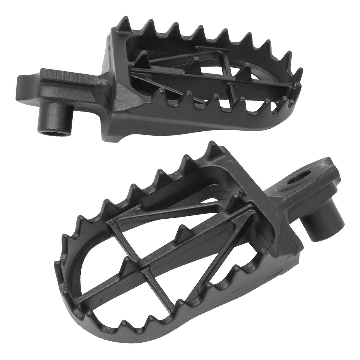 Zeta Wide Chromoly Mid Footpegs - Suzuki RMZ250 RMZ450 RMX450Z