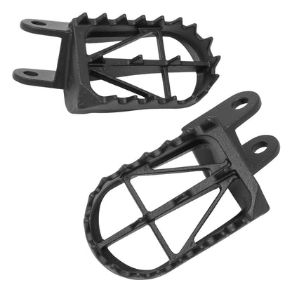 Zeta Wide Chromoly Mid Footpegs - Honda XR250R XR400R