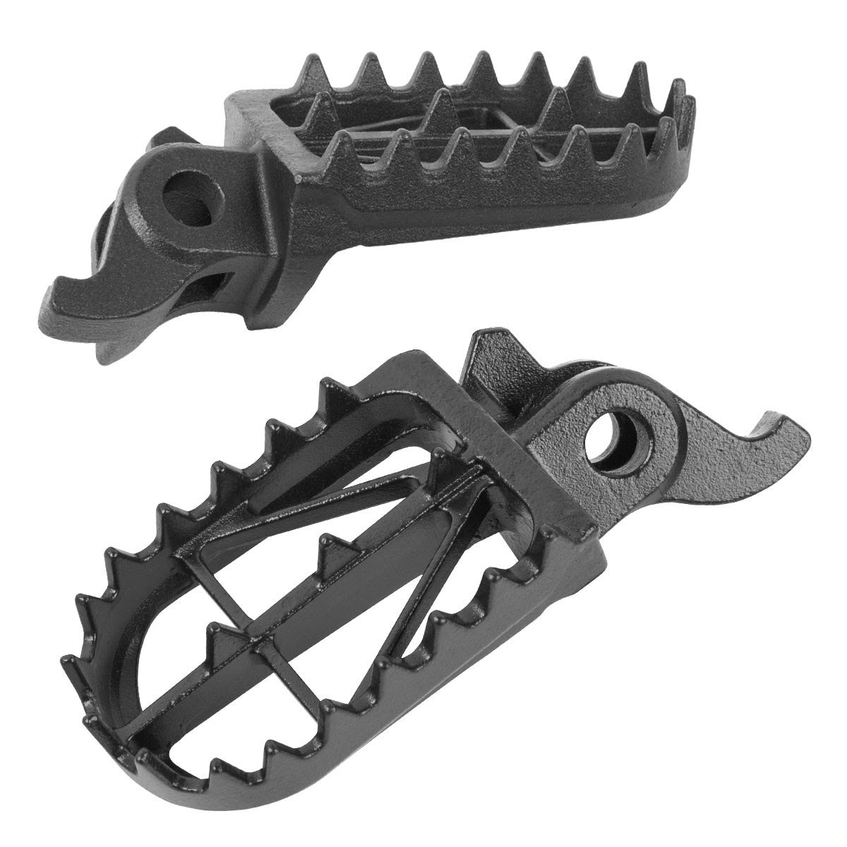 DRC Wide Chromoly Mid Footpegs - Honda CR CRF