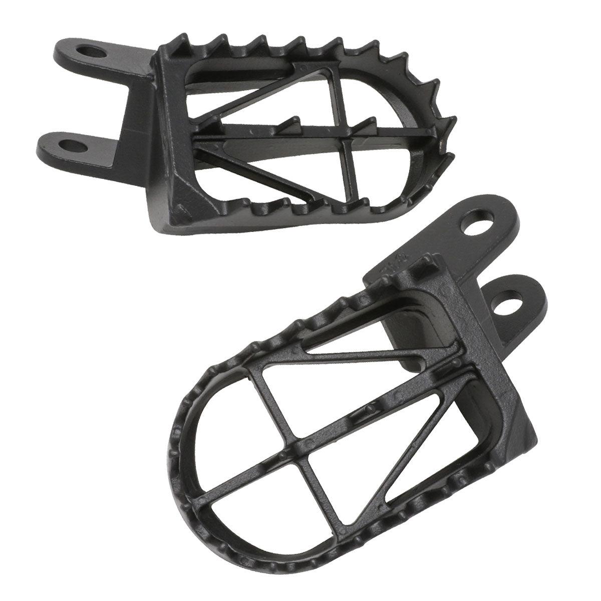 Zeta Wide Chromoly Mid Footpegs - Honda CRF1000 XR400 XR600 XR650