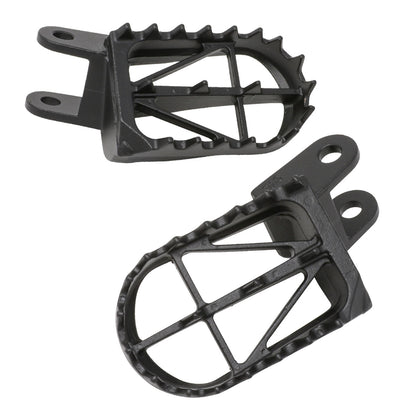 Zeta Wide Chromoly Mid Footpegs - Honda CRF1000 XR400 XR600 XR650