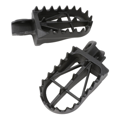 Zeta Wide Chromoly Mid Footpegs - RM85 DRZ125 DR200 DR650 KDX200
