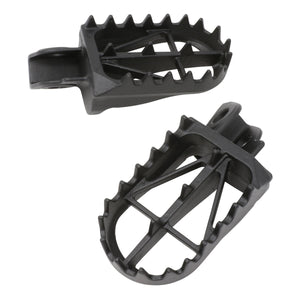 Zeta Wide Chromoly Mid Footpegs - RM85 DRZ125 DR200 DR650 KDX200