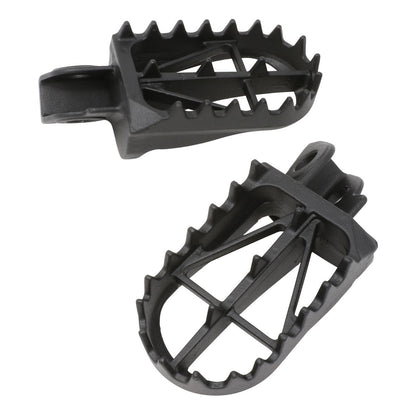 Zeta Wide Chromoly Mid Footpegs - RM85 DRZ125 DR200 DR650 KDX200