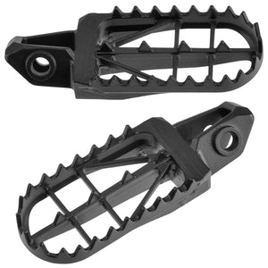 Zeta Wide Chromoly Mid Footpegs - GasGas KTM Husqvarna Beta