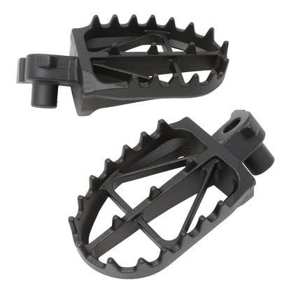 Zeta Ultra Wide Chromoly Mid Footpegs - Yamah YZ YZF WR FX