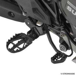 Zeta Wide Chromoly Mid Footpegs - Kawasaki KX65 KX85 KX112 KLX140