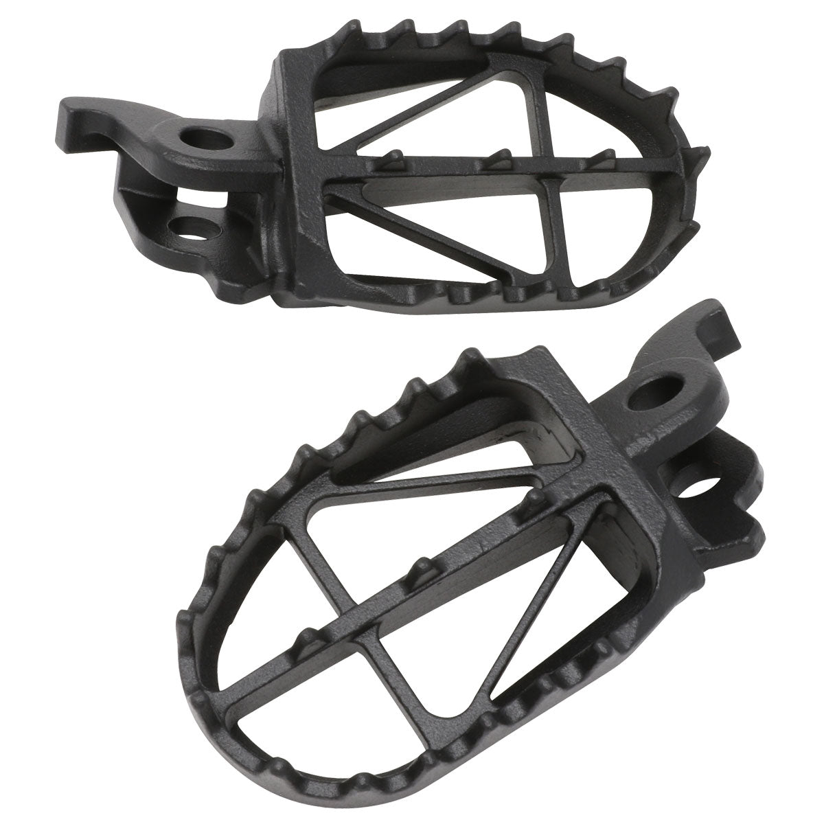 Zeta Ultra Wide Chromoly Mid Footpegs - Honda CRF