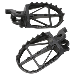 Zeta Ultra Wide Chromoly Mid Footpegs - Honda CRF