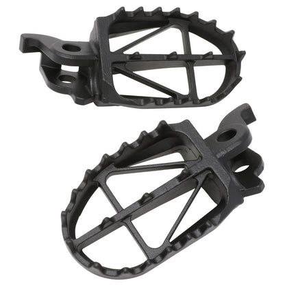 Zeta Ultra Wide Chromoly Mid Footpegs - Honda CRF
