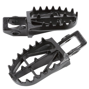 Zeta Ultra Wide Chromoly Mid Footpegs - KTM Husqvarna GasGas
