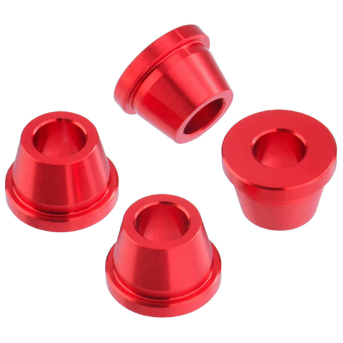 Zeta Rubber Killer - Red - Honda