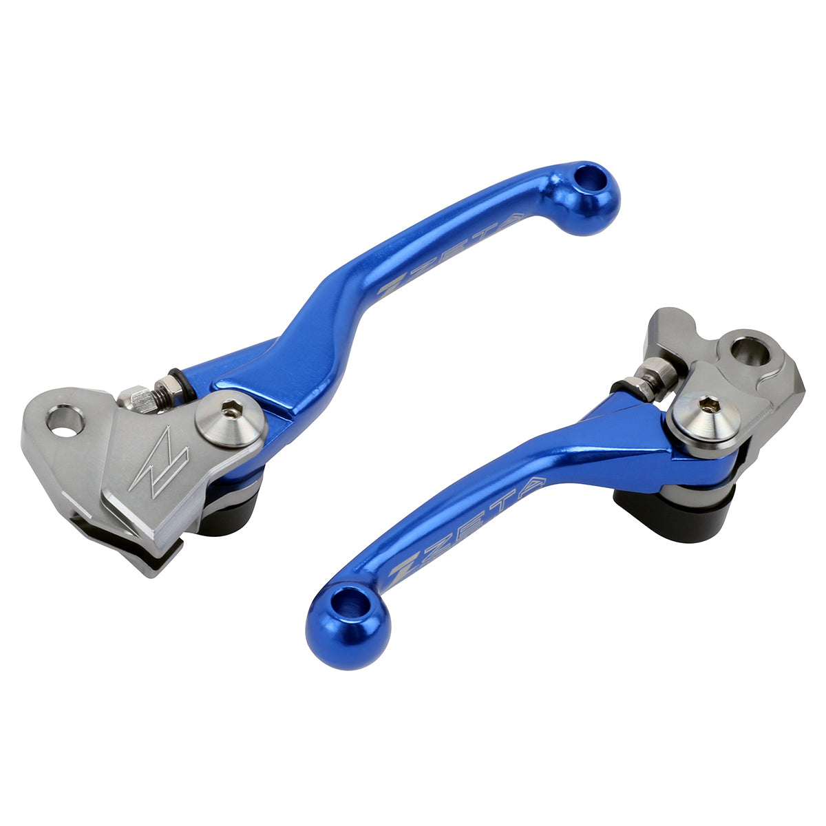 Zeta Pivot Lever Set FP - Kawasaki KX / Suzuki RMZ - Blue