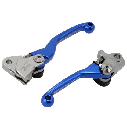 Zeta Pivot Lever Set FP - Yamaha YZ YZF WRF - Blue