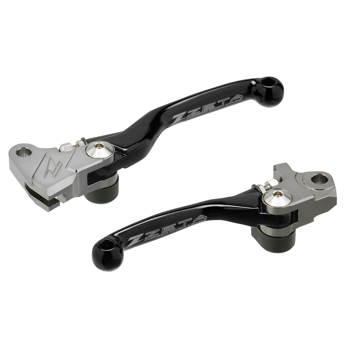 Zeta Pivot Lever Set FP - Yamaha YZ250FX YZ450FX - Black