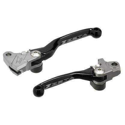 Zeta Pivot Lever Set FP - Yamaha YZ250FX YZ450FX - Black