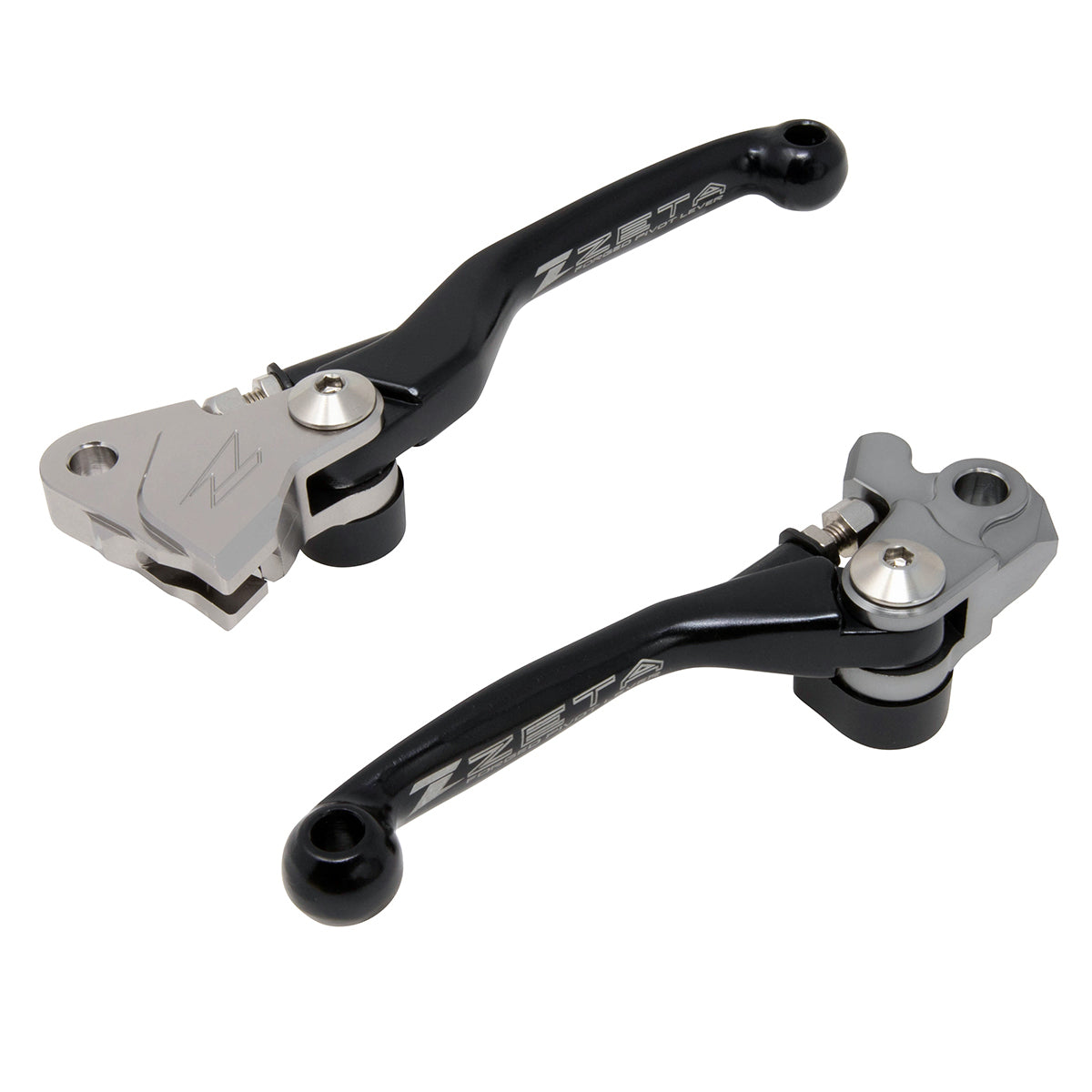 Zeta Pivot Lever Set FP - Yamaha YZ65 YZ85 - Black
