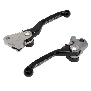 Zeta Pivot Lever Set FP - Yamaha YZ65 YZ85 - Black