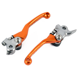 Zeta Pivot Lever Set FP - KTM Husqvarna - Orange