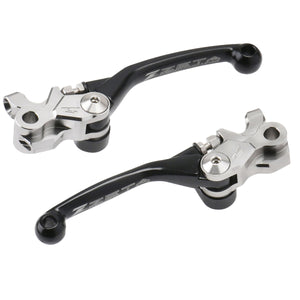Zeta Pivot Lever Set FP - Braketec - GasGas Husqvarna - Black