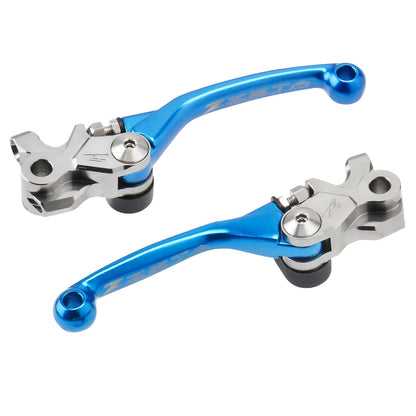 Zeta Pivot Lever Set FP - Braketec - GasGas Husqvarna - Husky Blue