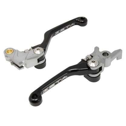 Zeta Pivot Lever Set FP - Honda CRF450L - Black