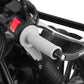 Zeta 1/2 Waffle Dirt Grips - Closed End - Gray
