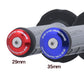 Zeta Handlebar End Plugs 35mm - Pair - Blue