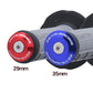 Zeta Handlebar End Plugs - 29mm - Pair - Red