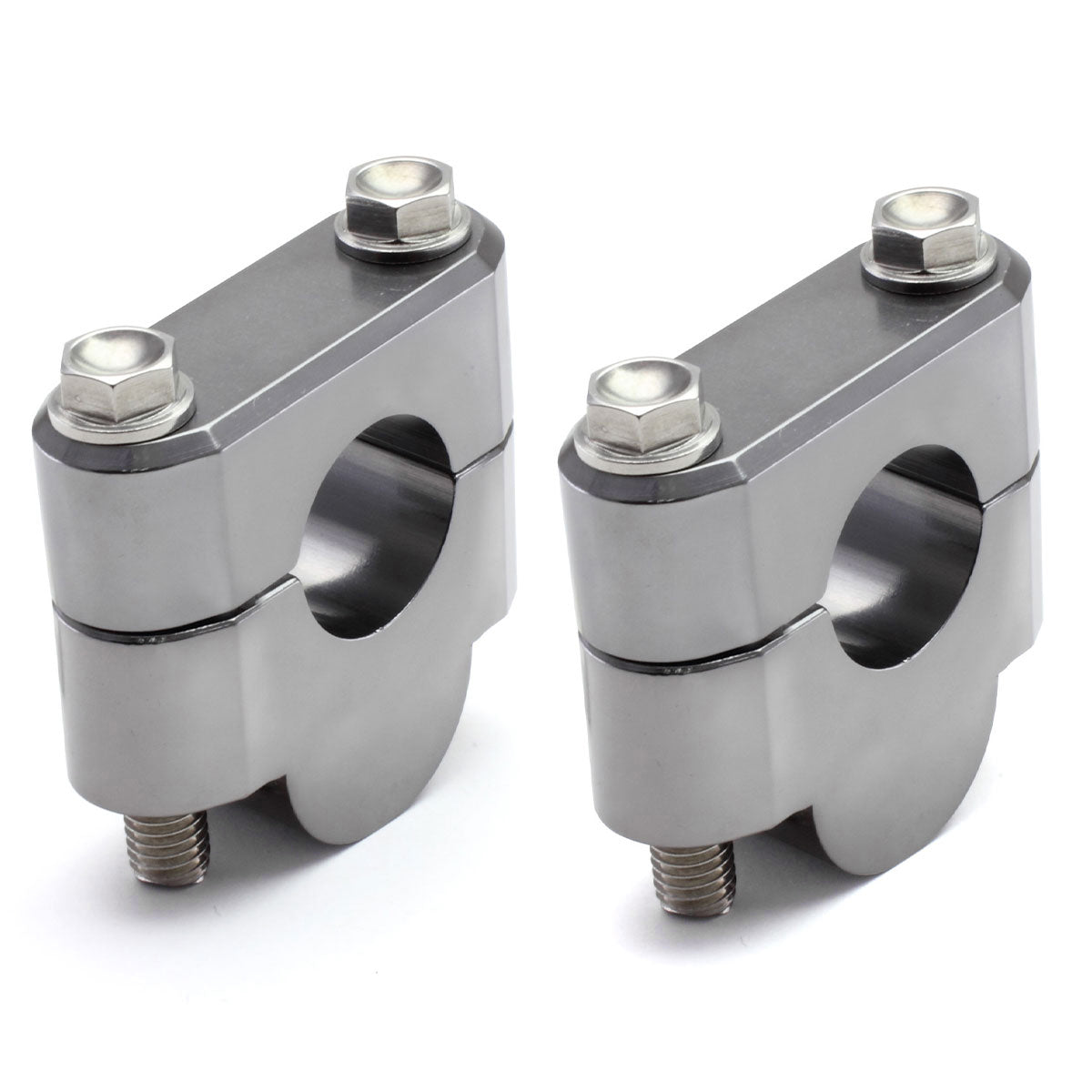 Zeta 19mm Handlebar Riser - 7/8 To 7/8 - Titanium