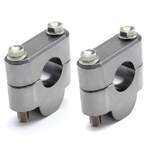 Zeta 19mm Handlebar Riser - 7/8 To 7/8 - Titanium