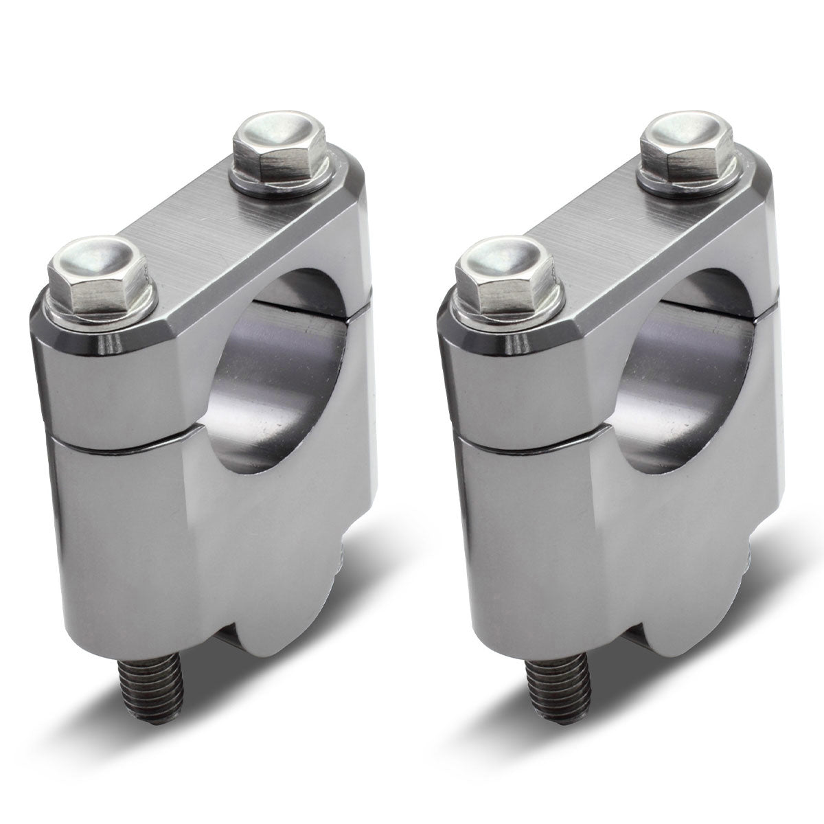 Zeta 30mm Handlebar Riser - Fat Bar to Fat Bar - Titanium