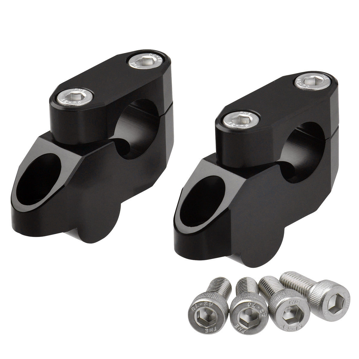 Zeta Offset Handlebar Riser 26mm - 7/8 To 7/8 - Black