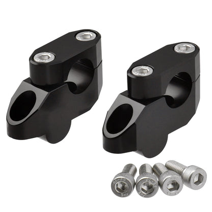 Zeta Offset Handlebar Riser 26mm - 7/8 To 7/8 - Black