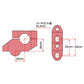 Zeta Offset Handlebar Riser 26mm - 7/8 To 7/8 - Titanium