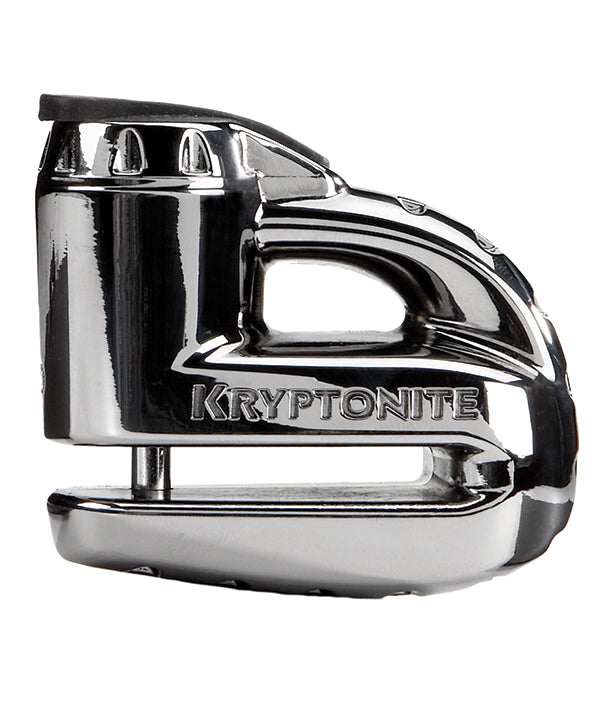 Kryptonite Keeper Micro Disc Lock - With Reminder Cable - Chrome