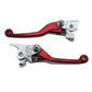 MOTO MASTER MX PIVOT LEVER SET RED HONDA CRF250R 07-ON CRF250RX 19-ON CRF450R 07-20 CRF450RX 17-20
