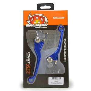 Moto Master MX Pivot Lever Set - Yamaha YZ YZF - Blue