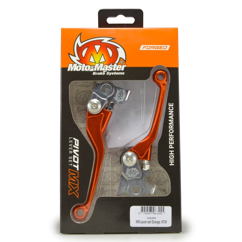 Moto Master MX Pivot Lever Set - GasGas Husqvarna KTM - Orange