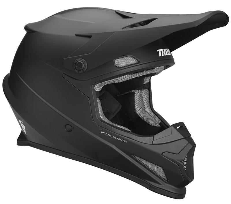 Thor Adult Sector MX Helmet - Matt Black S22