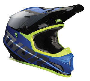 Thor Adult Sector MX Helmet - Fader Blue Black S22